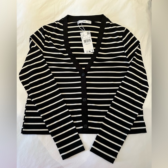 Mango striped cardigan - Picture 2 of 3